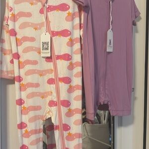 Bumbunny bamboo PJ Sets NWT